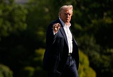 US-Präsident Trump - Julia Demaree Nikhinson/AP/dpa