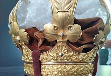 Krone von König Otto von Griechenland - --/Griechisches Kulturministerium/dpa