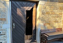 Mit Kettensäge in Kirche eingebrochen - Polizei Hagen/dpa