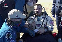 Heimkehr - Foto: Roscosmos Space Agency/AP/dpa