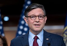 Sprecher des US-Repräsentantenhauses Mike Johnson - J. Scott Applewhite/AP/dpa