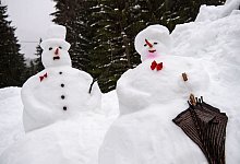 Tag des Schneemanns - Foto: Lino Mirgeler/dpa