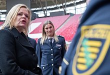 Nancy Faeser - Hendrik Schmidt/dpa