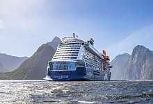 Celebrity Edge in Neuseeland - Tim Faircloth/Celebrity Cruises/dpa-tmn
