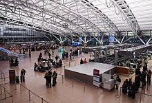 Nach Verdi-Warnstreik am Flughafen Hamburg - Christian Charisius/dpa