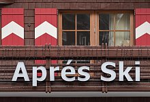 Apr&egrave;s-Ski-H&uuml;tte in Ischgl - Foto: Jakob Gruber/APA/dpa