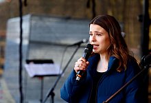 Luisa Neubauer - Michael Matthey/dpa