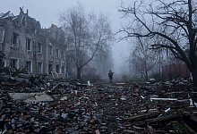 Ukrainekrieg - Kostjantyniwka - Oleg Petrasiuk/Ukrainian 24th Mechanized brigade/dpa