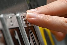 Blindenschrift - Anna Ross/dpa