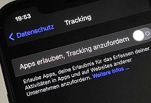 Neue Privatsph&auml;re-Option in iOS 14.5 - Foto: Till Simon Nagel/dpa-tmn