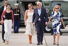 Wahlkampf in den USA - Biden in East Hampton - Evan Vucci/AP/dpa
