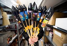 Verkauf von Feuerwerk - Christophe Gateau/dpa/dpa-tmn