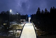 M&uuml;hlenkopfschanze in Willingen. - Arne Dedert/dpa