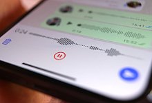 WhatsApp-Sprachnachricht auf einem Smartphone - Karl-Josef Hildenbrand/dpa/dpa-tmn