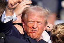 Attentat auf Trump - Gene J. Puskar/AP/dpa