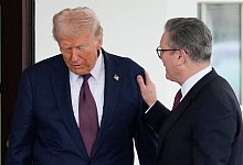 Britischer Premierminister Starmer in den USA - Ben Curtis/AP/dpa