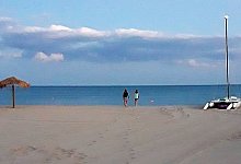 Die Strände in Bulgarien sind wie leer gefegt. Im Gegensatz zu den Vorjahren waren nur vereinzelt Touristen zu sehen, sagen die Urlaubsrückkehrer. - Familie M.