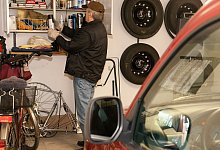 Die Garage als Lagerort - Foto: Kai Remmers