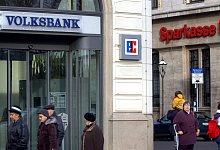 Filialen der Volksbank und der Sparkasse - Foto: Peter Endig/Archivbild