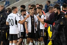 Die U21-Auswahl unterlag Frankreich mit 0:1. - Hendrik Schmidt/dpa