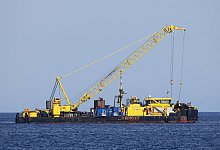 Bergungsarbeiten Luxusjacht &laquo;Bayesian&raquo; - Alberto Lo Bianco/LaPresse via ZUMA Press/dpa