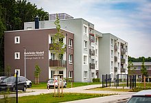 Die altersgerechten Wohnungen im Quartier an der L&uuml;neburger Stra&szlig;e wurden k&uuml;rzlich fertiggestellt. Sie sind Teil des Bielefelder Modells. - Mike-Dennis M&uuml;ller / www.mdm.photo