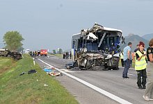 Busunfall in der Slowakei - František Iván/TASR/dpa