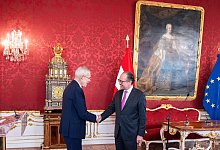 Regierungsbildung in Österreich - Georg Hochmuth/APA/dpa