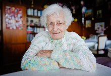 101-j&auml;hrige Stadtr&auml;tin Lisel Heise - Foto: Uwe Anspach/dpa