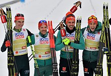 Die deutschen Kombinierer - Hendrik Schmidt/dpa-Zentralbild/dpa