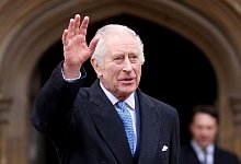 K&ouml;nig Charles III. - Hollie Adams/Reuters Pool/AP/dpa