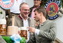 Karl-Heinz Rummenigge und Thomas Müller - Matthias Balk/dpa