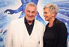 Heinz Hoenig mit Frau Annika - Christian Charisius/dpa