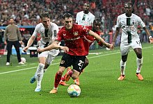 Bayer Leverkusen - Borussia M&ouml;nchengladbach - Federico Gambarini/dpa