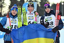 Unterst&uuml;tzung f&uuml;r ukrainische Biathleten - Martin Schutt/dpa