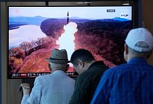 Raketentest - Ahn Young-joon/AP