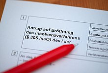 Insolvenz-Antrag - Jonas Walzberg/dpa