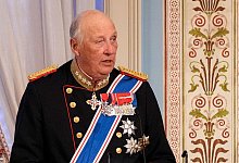 K&ouml;nig Harald V. - Fredrik Varfjell/NTB/dpa