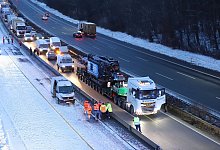 A3 bei Siegburg gesperrt - Sascha Thelen/dpa