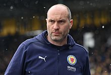 Trainer Daniel Scherning von Eintracht Braunschweig - Swen Pf&ouml;rtner/dpa