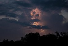 Gewitter in Berlin - Foto: Fabian Sommer/dpa