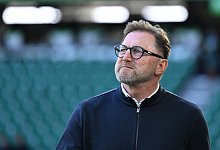 Trainer Ralph Hasenh&uuml;ttl vom VfL Wolfsburg - Swen Pf&ouml;rtner/dpa