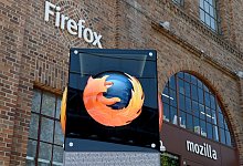 Blick auf das Firefox-Logo - Foto: Andrej Sokolow