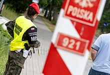 Kontrollen an der deutsch-polnischen Grenze - Ahlbeck - Stefan Sauer/dpa