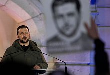 Selenskyj in Polen - Czarek Sokolowski/AP/dpa