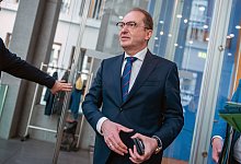 Vorstellung Jahresstatistik Politisch Motivierte Kriminalität - Michael Kappeler/dpa