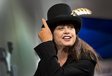 Uschi Obermaier - Arno Burgi/dpa-Zentralbild/dpa