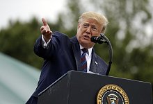 US-Pr&auml;sident Trump - Foto: Evan Vucci/AP/dpa