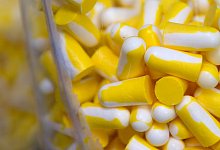 Ein Beh&auml;lter mit Ohrst&ouml;pseln - Emily Wabitsch/dpa/dpa-tmn