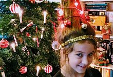 Mit Weihnachtsbaumfrisur - Foto: Patrick Neumann